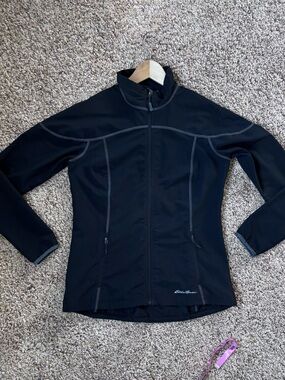 Eddie Bauer Women's Black Softshell Jacket